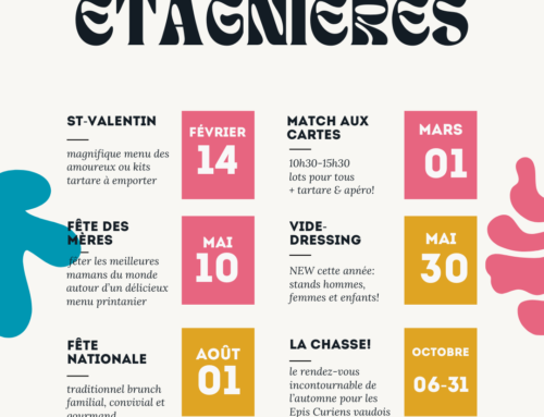 Etagnières: Save the Dates 2026!